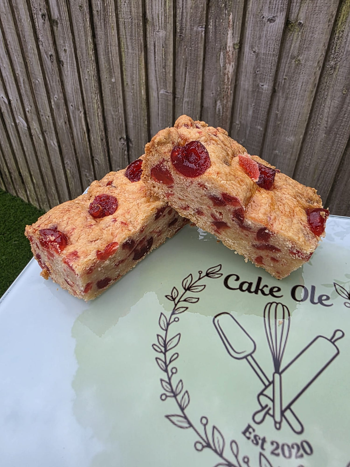Cherry Shortbread