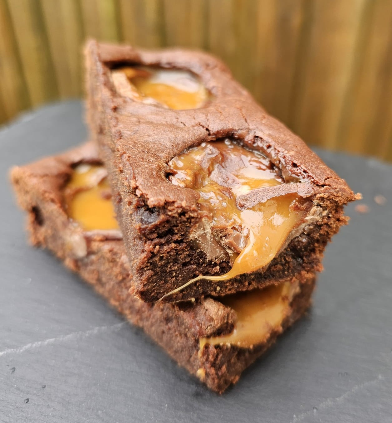 Caramel Egg Brownie
