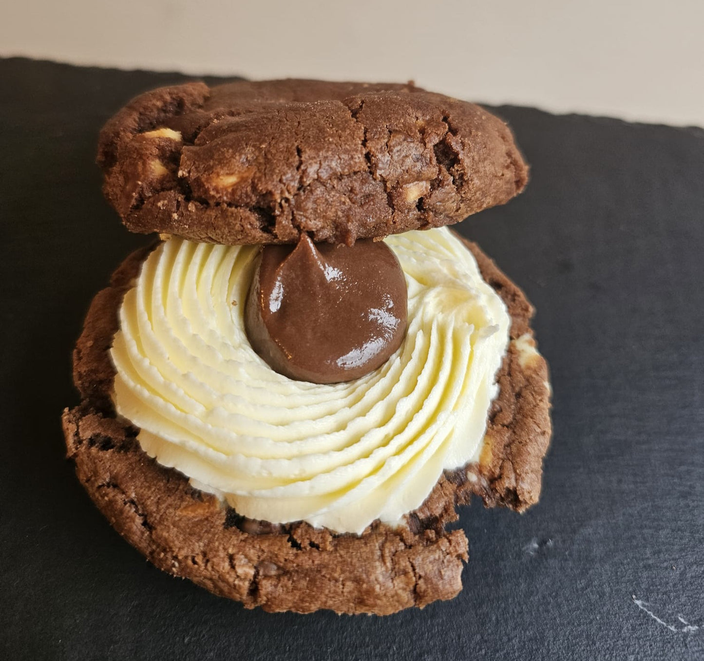 Double Choc Cookie Sandwich