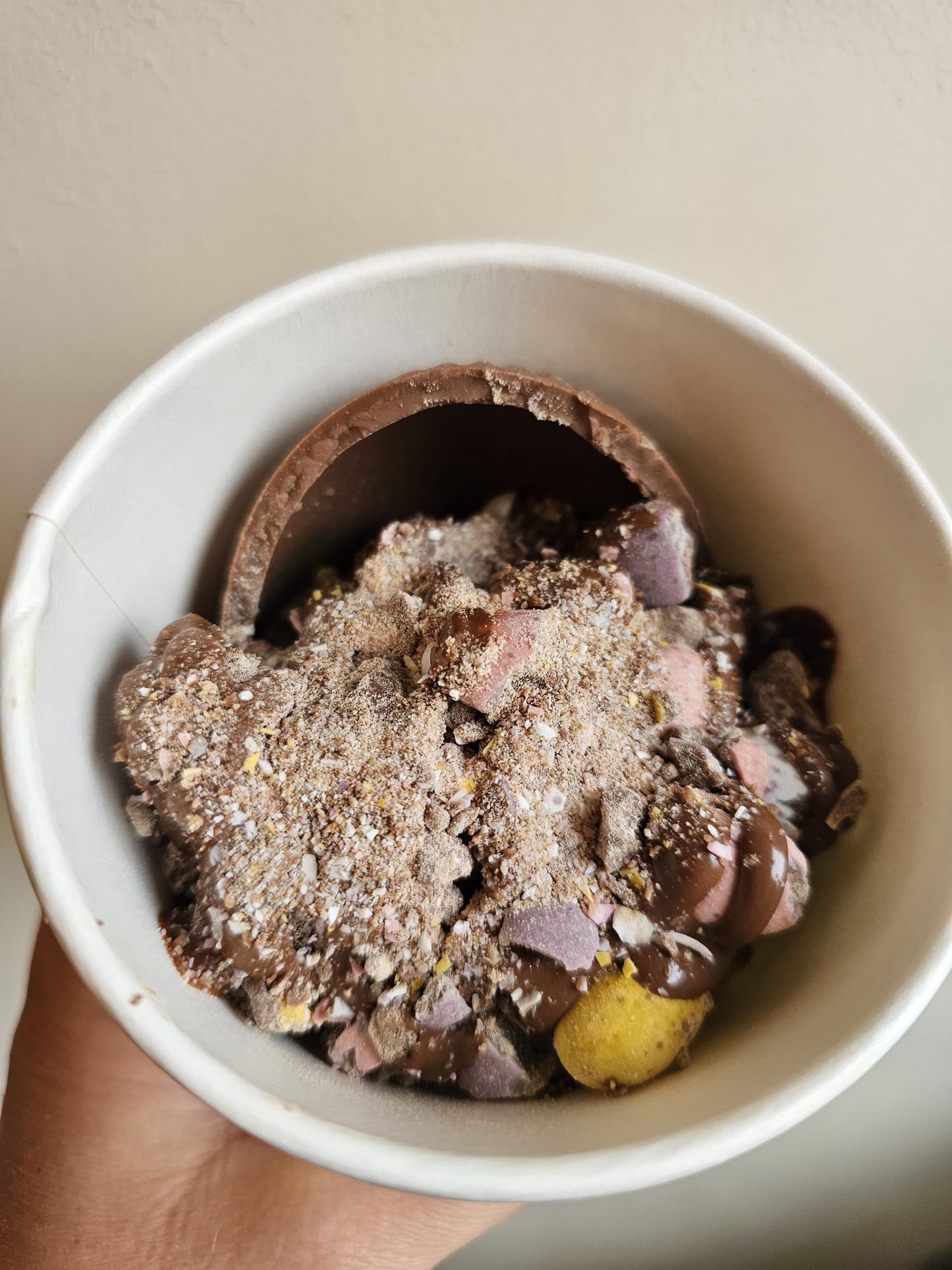 Brownie Easter Pots