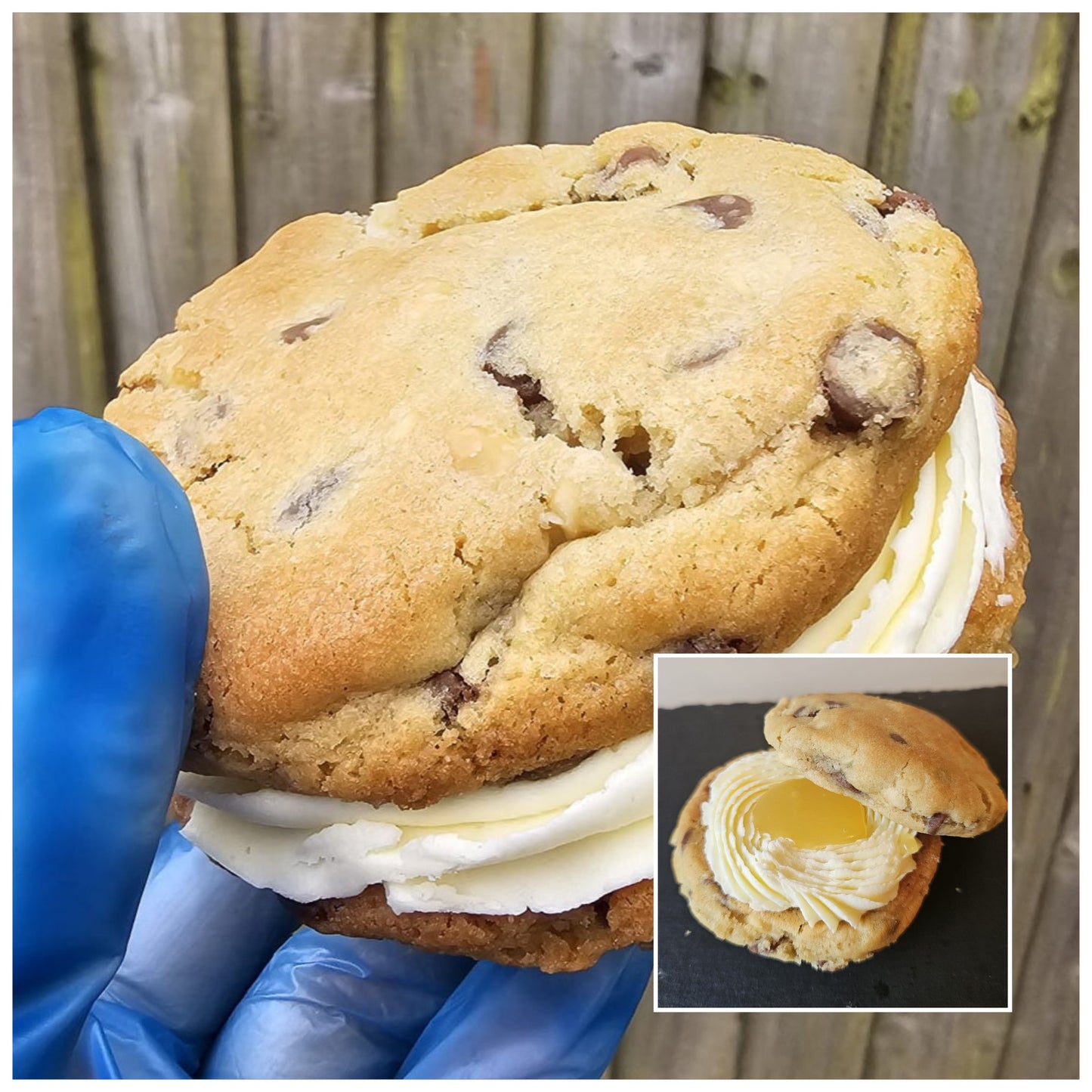 Lemon Curd Cookie Sandwich