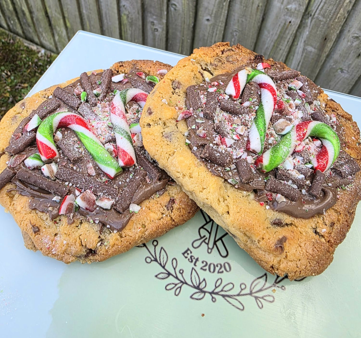 Cookie Candy Cane Explosion
