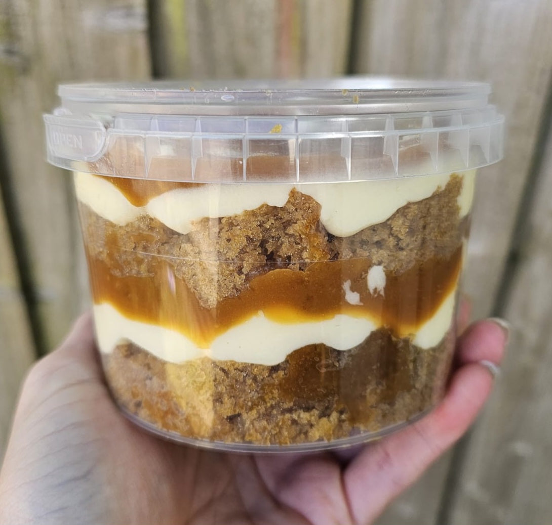 Salted Caramel Cake Delight