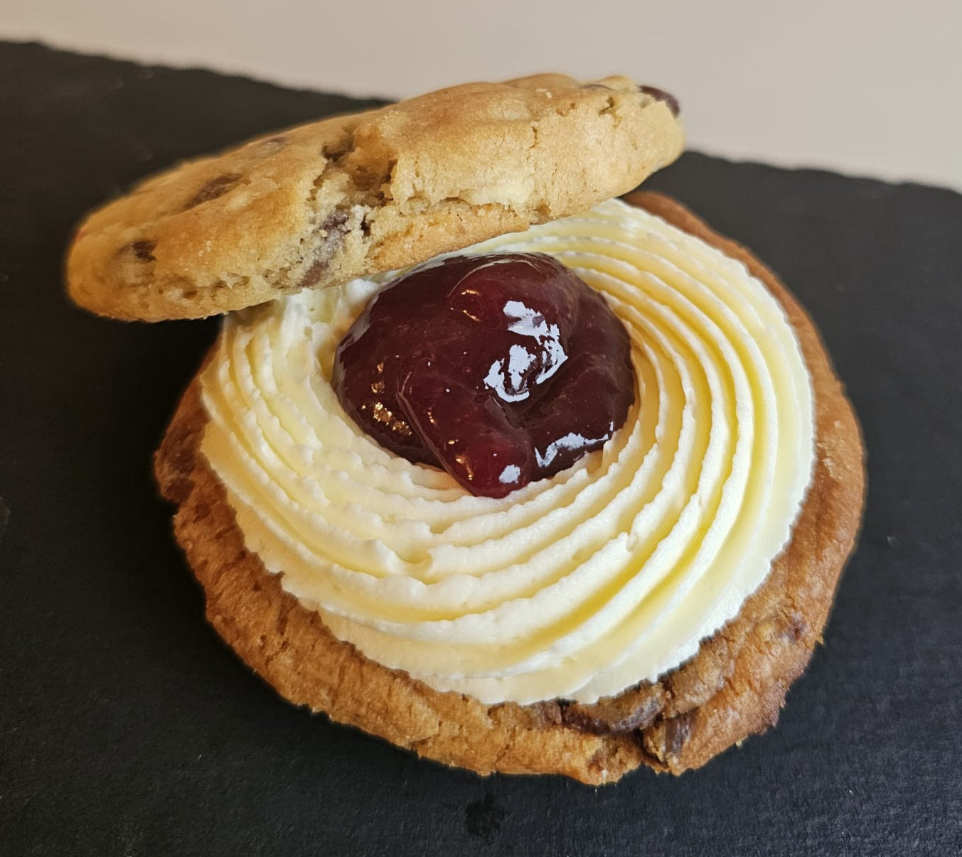 Cookie Sandwich Raspberry Jam