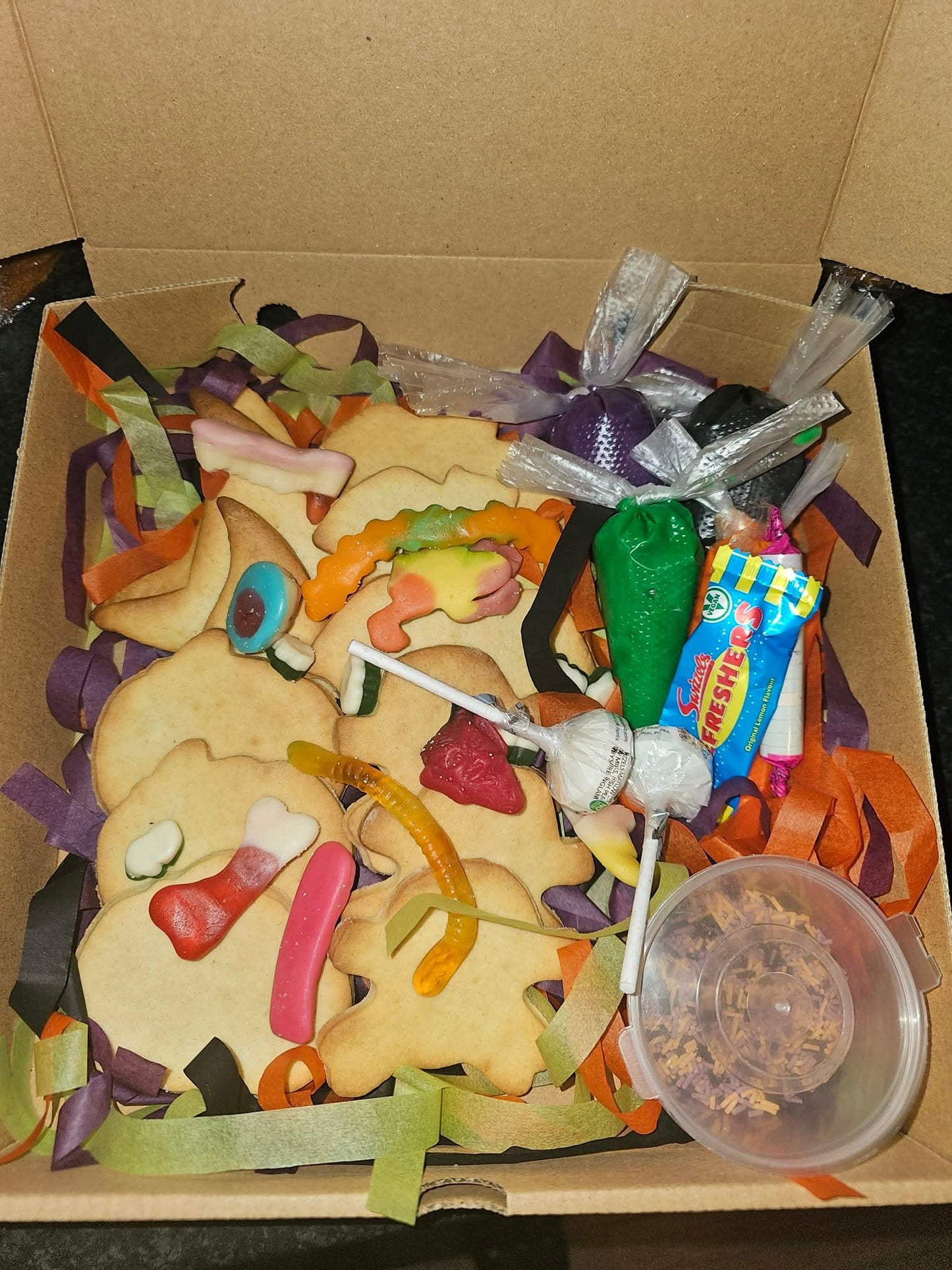 Halloween Cookie Box (posted Wednesday 29th October)