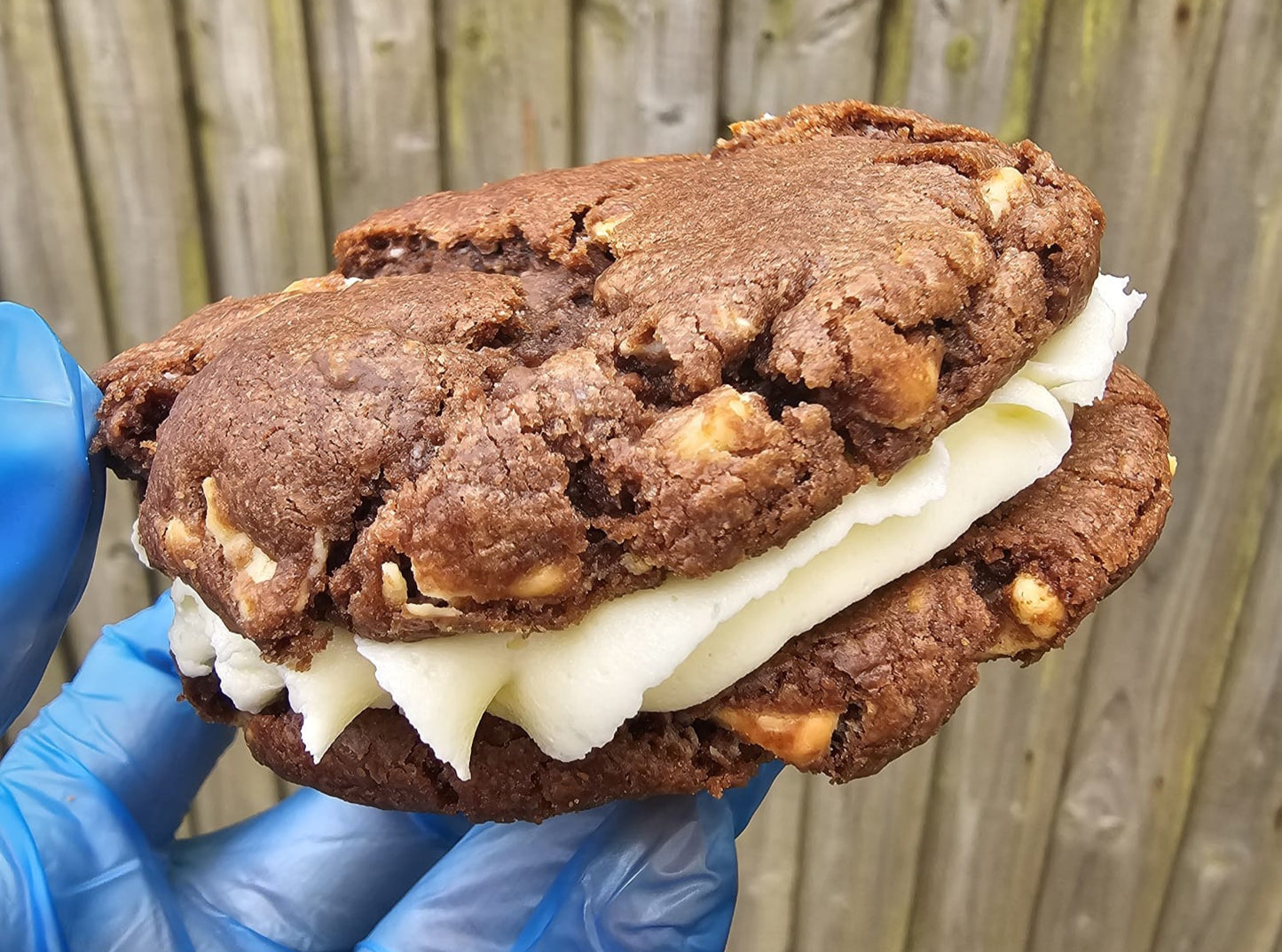 Double Choc Cookie Sandwich