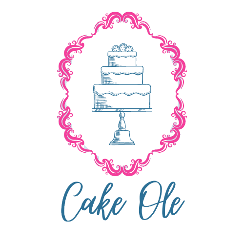 Cake Ole cake and bake business logo