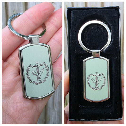 Cake Ole Keyring