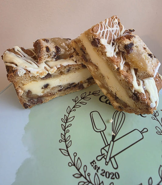 Cookie slice Stollen