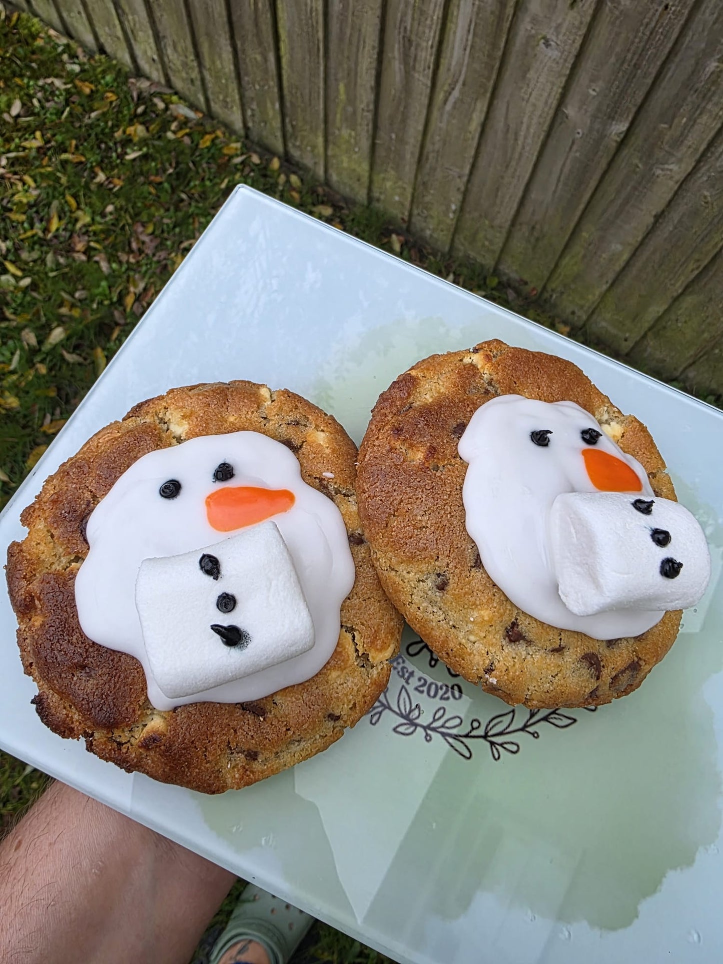 Cookie Snowman