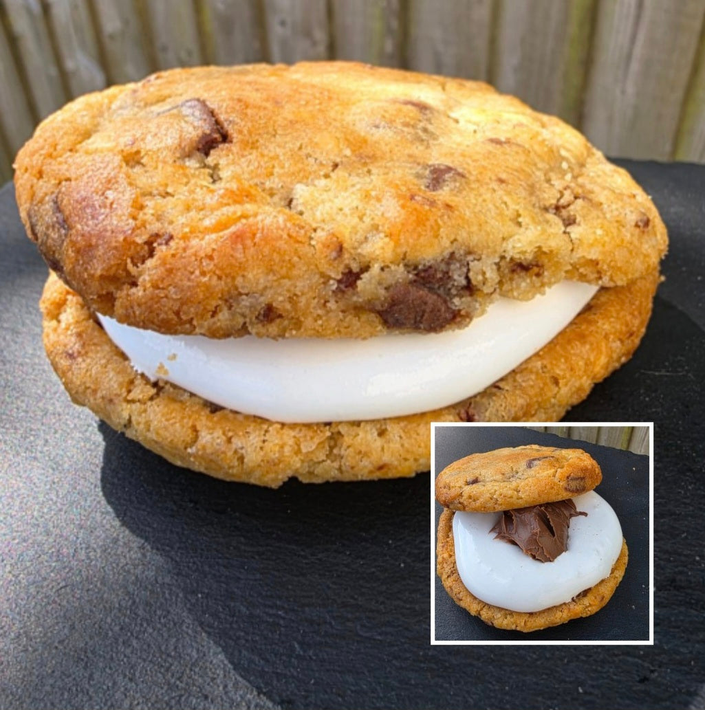 Cookie Sandwich S'mores