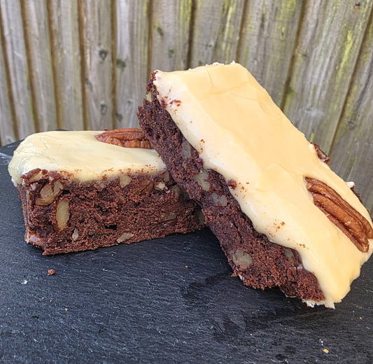 Brownie 'Nuts about Maple'