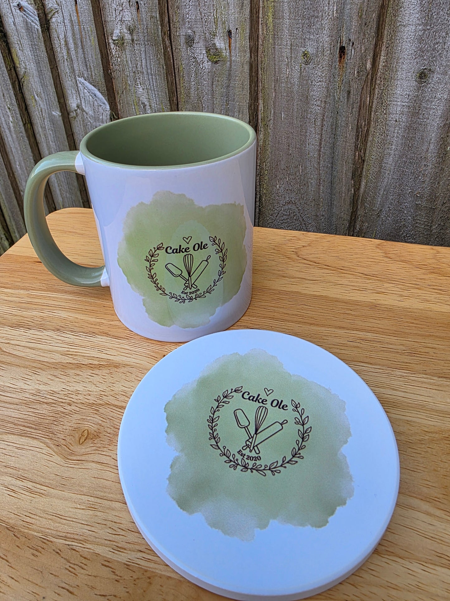 Cake Ole Mug & Coaster Set