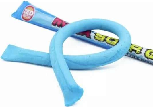 Screamers Mega Sour Blue Razz Gum