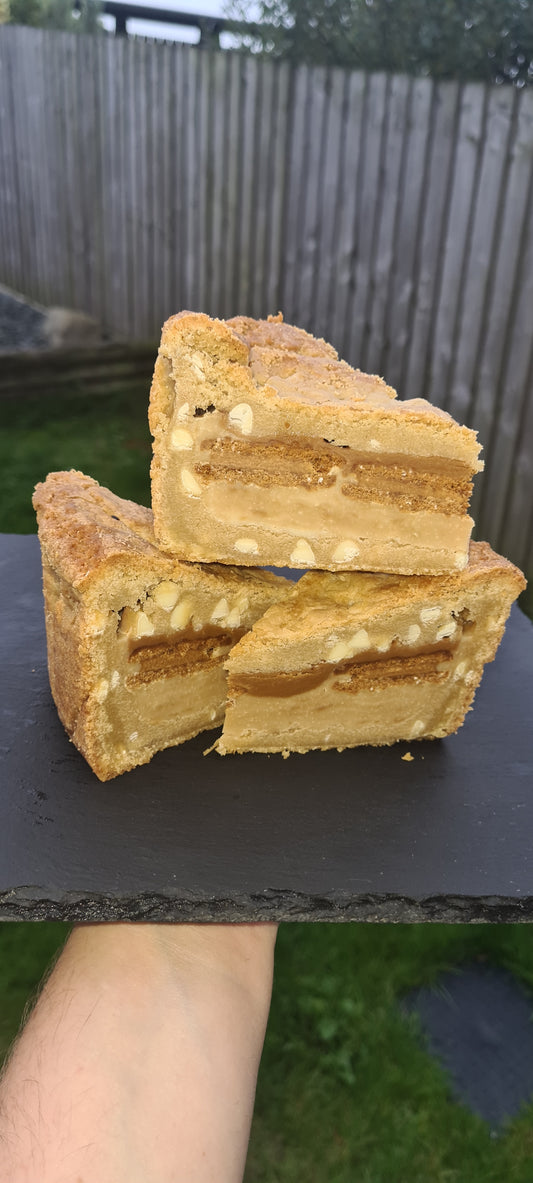 Biscoff Cookie Pie Slice